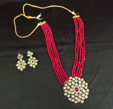 Red Long Necklace