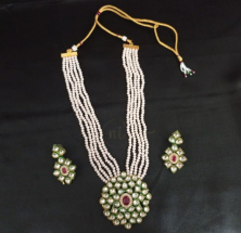 Pink Long Necklace
