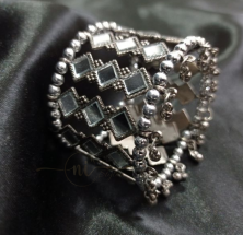 Oxidised Mirror Bracelet