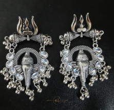 Oxidised Lord Ganesh Drop