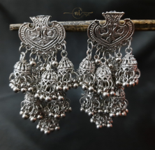 Multiple Layered Jhumki Dangler